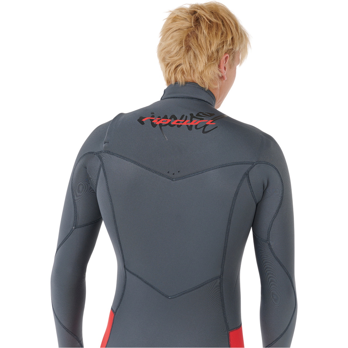 2026 Rip Curl Mens Dawn Patrol Pro 3/2mm Chest Zip Wetsuit 16XMFS - Red